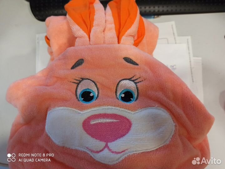 Продам новый детский халат махра-велюр рост 110