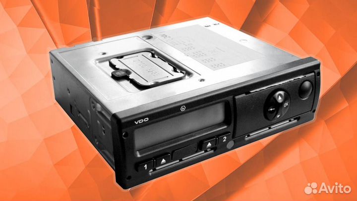 Тахограф VDO с блоком нкм.С установкой