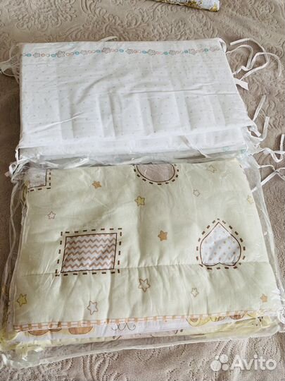 Бортики в детскую кроватку