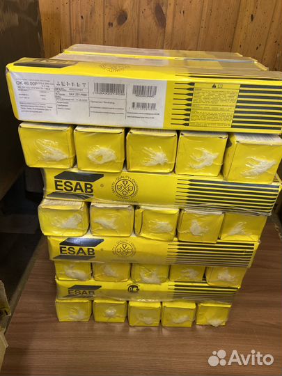 Электроды esab ок 46 3мм, 2,5мм и тд