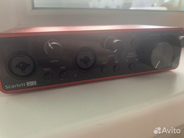 Focusrite Scarlett 2i2 3rd gen Звуковая карта купить в Санкт-Петербурге ...