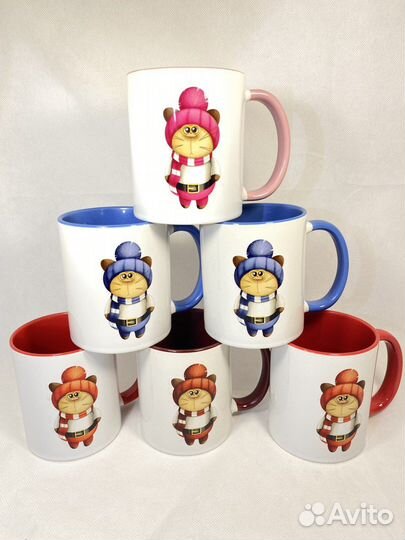 Промо чашки с лого для мероприятий