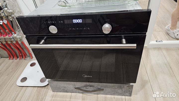 Духовой шкаф midea tf944eg9-bl