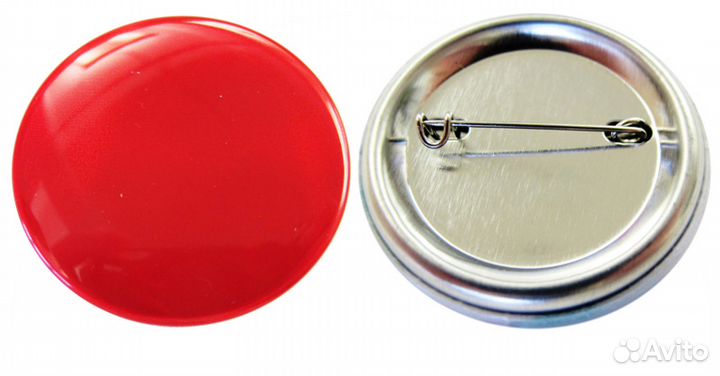 Световозвратные закатные значки для безопасности