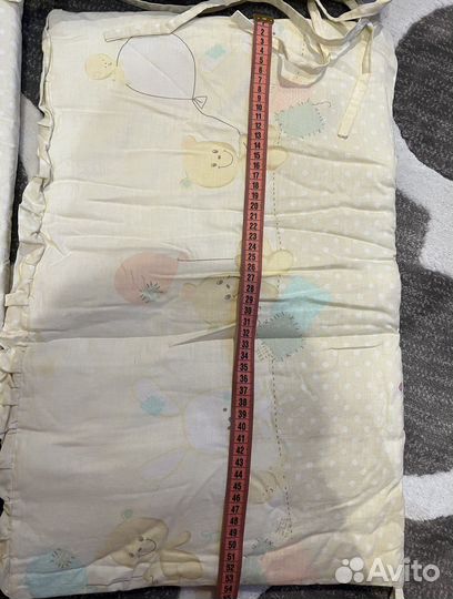 Бортики в круглую кроватку