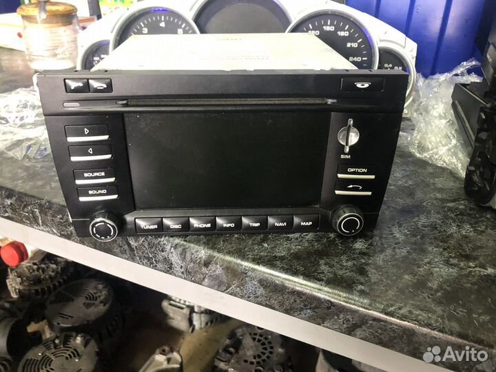 Porsche Cayenne 957 магнитола