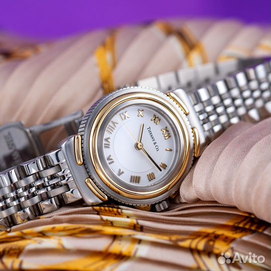Оригинал Роскошные Tiffany&Co. Intaglio Золото