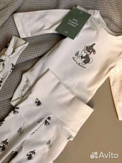 Комплект h&m на девочку новый 56, 62