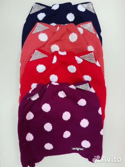 Осенние шапочки для девочек новые