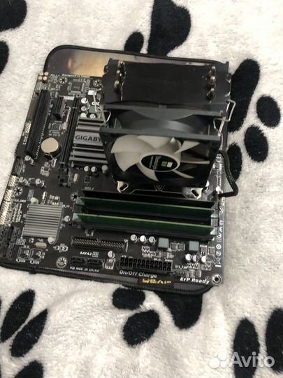 Мат. Плата, проц - fx 8320, башня, 12 Гб озу