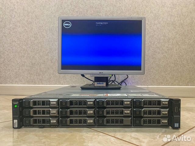 Сервер Dell R730xd 12LFF 2x E5-2630v3 16GB