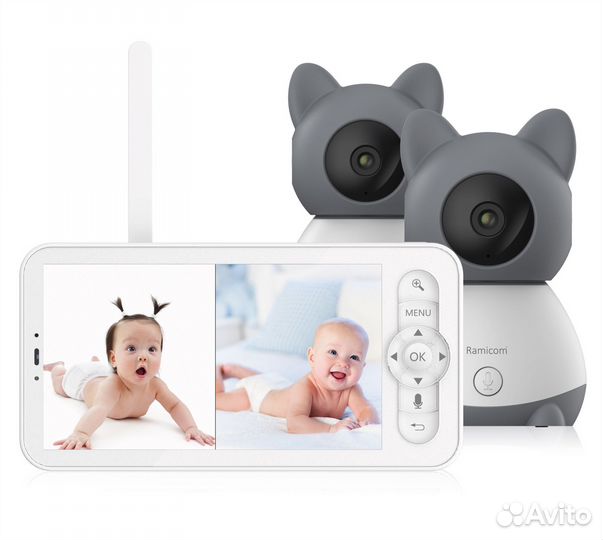 Видеоняня Ramicom VRC300X2 две камеры + шатив 1 шт
