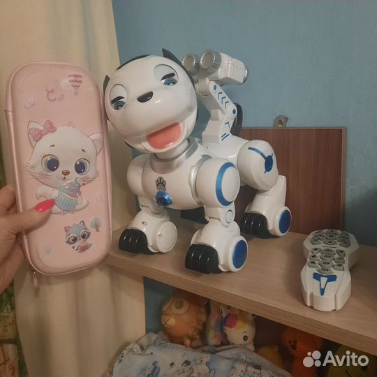 Робот собака на управлении
