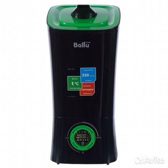 Увлажнитель воздуха Ballu UHB-205 черный/зеленый