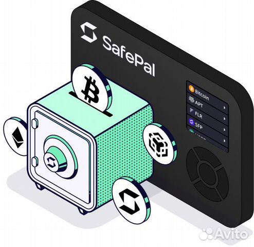 Холодный кошелек для криптовалют SafePal S1+Cupher объявление продам