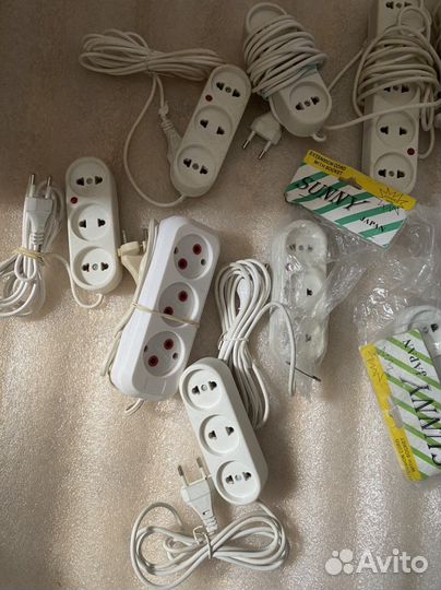 Удлинители электрические новые