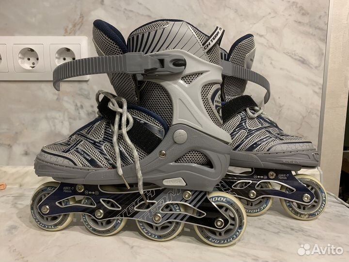 Роликовые коньки раздвижные 35-38