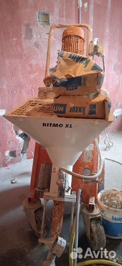 Штукатурка стен механизированная машинная