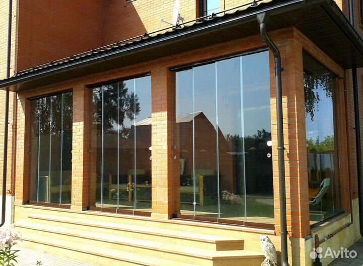 Безрамное остекление