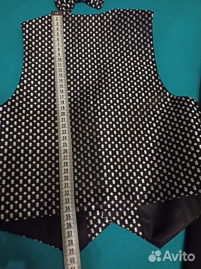 Жилет и рубашка белая Р-р 116