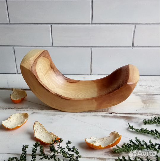 Фруктовница S86 из ясеня