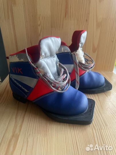 Детские лыжные ботинки, 30 размер