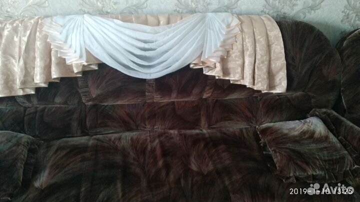 Тюль с ламбрикеном