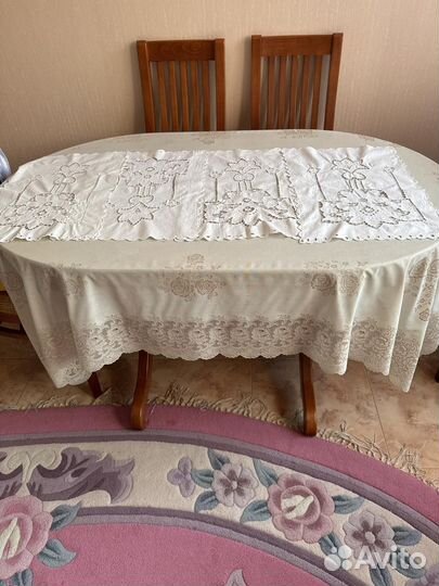 Занавески со старинной вышивкой