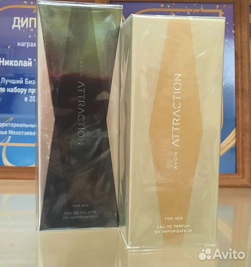 Мужская и женская парфюмерная вода