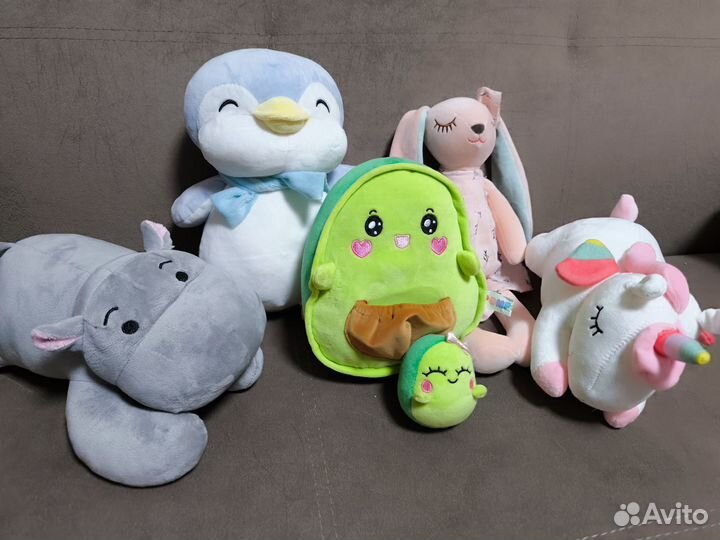Мягкие игрушки пакетом