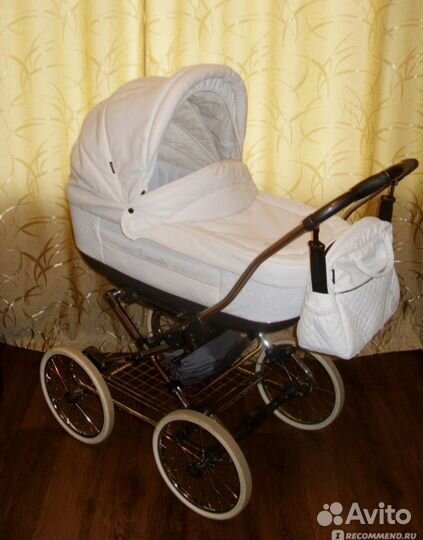 Коляска Roan Marita Prestige 2 в 1 эко-кожа
