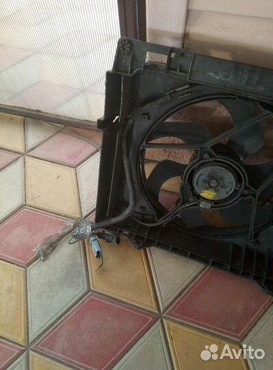 Вентилятор радиатора ситроен с 5