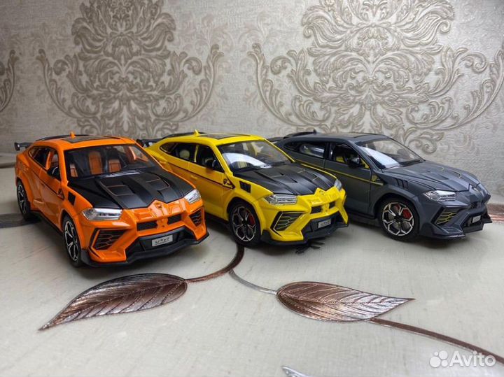 Машинка Ламборгини Урус с Выхлопом/Дымом
