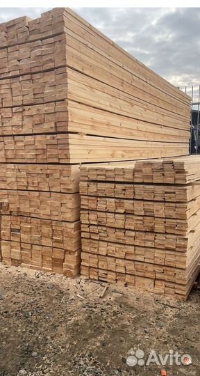 Пиломатериал Доска обрезная Брус