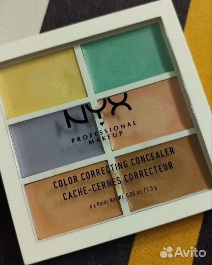 Паллетка для коррекции nyx