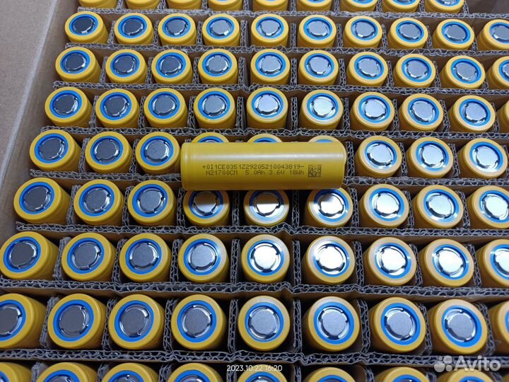 Аккумулятор S-Volt N21700CM 5000mah (50шт)