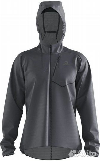 Куртка salomon bonatti aero hoodie U ebony LC17419