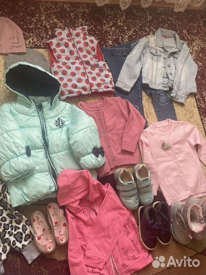 Вещи на девочку пакетом