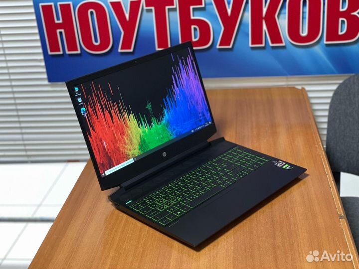 Игровой ноутбук HP / Ryzen 5 / 12ядер / GTX