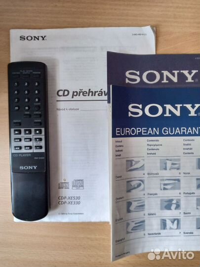 Cd плеер sony/technics