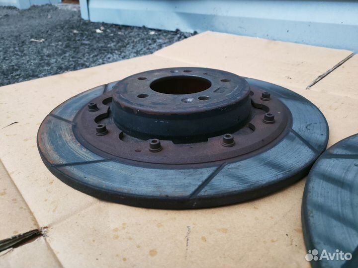 Составные тормозные диски задние 340х8мм 5х114