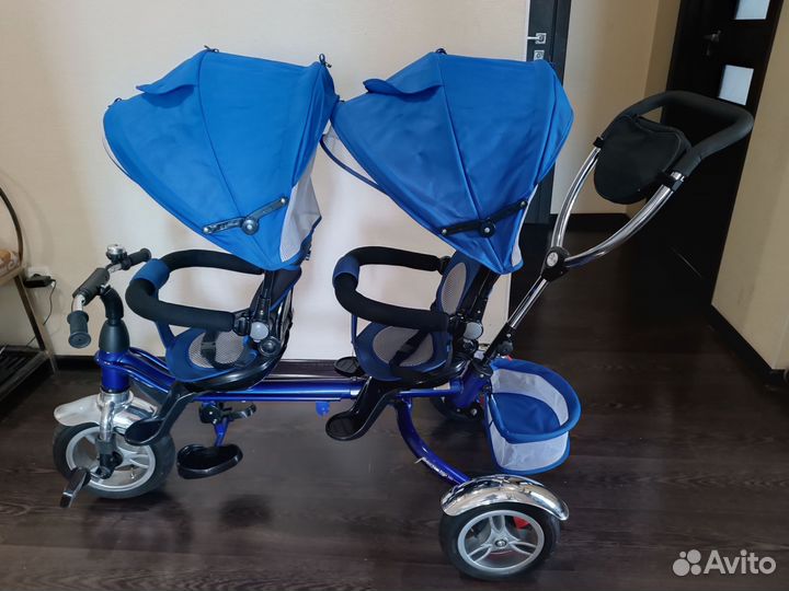 Двойной трëхколëсный велосипед