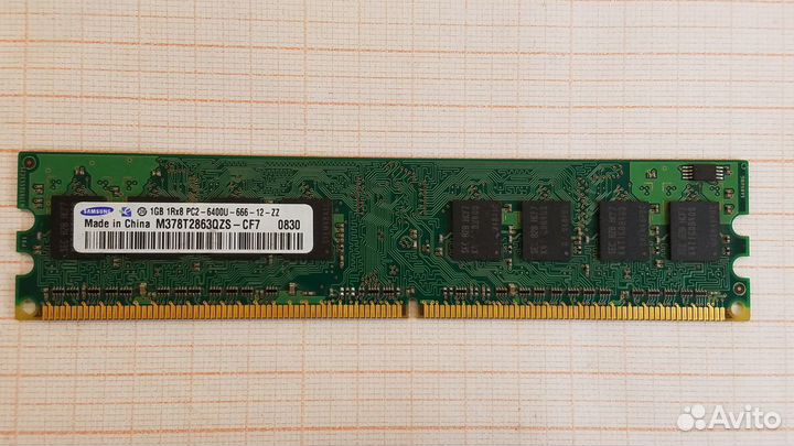 Оперативная память DDR1 / DDR2 / DDR 3 обмен