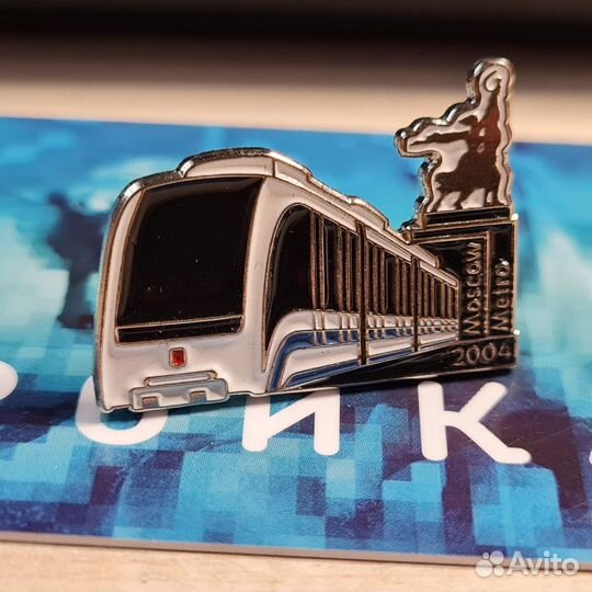 Значок метро Московский монорельс подвижной состав