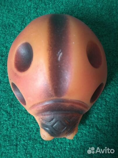 Резиновая игрушка СССР Божья коровка Жук