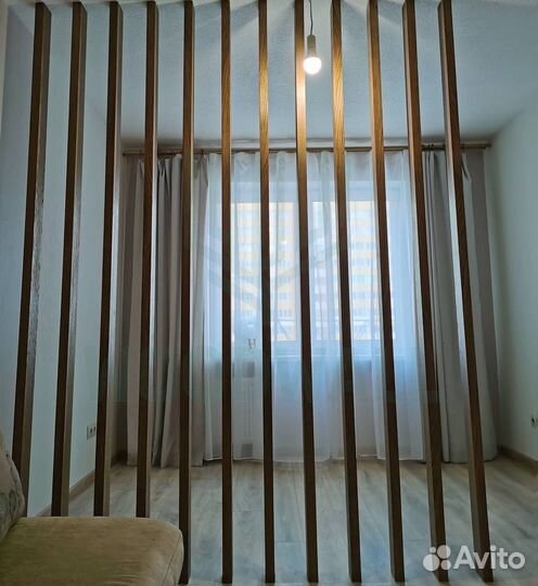 Декоративные реечные перегородки мдф