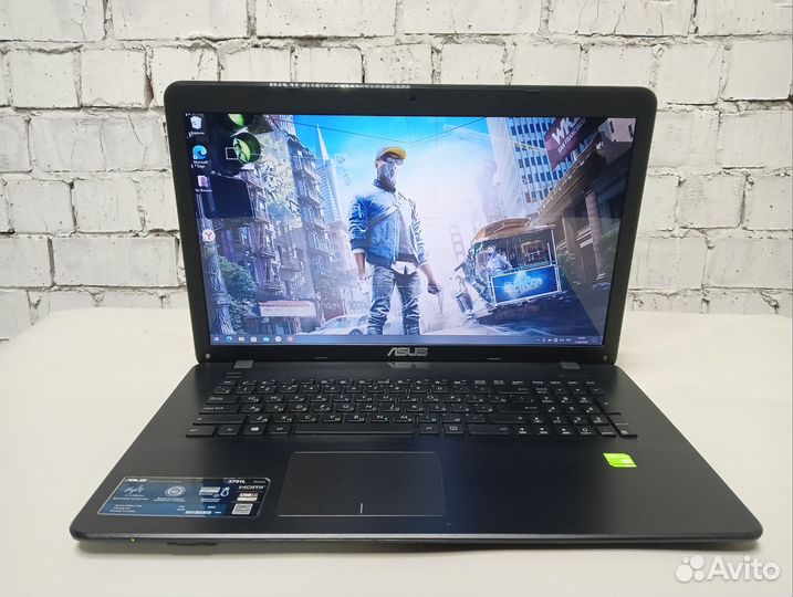 Мощный ноутбук Asus Core i3/2 видеокарты