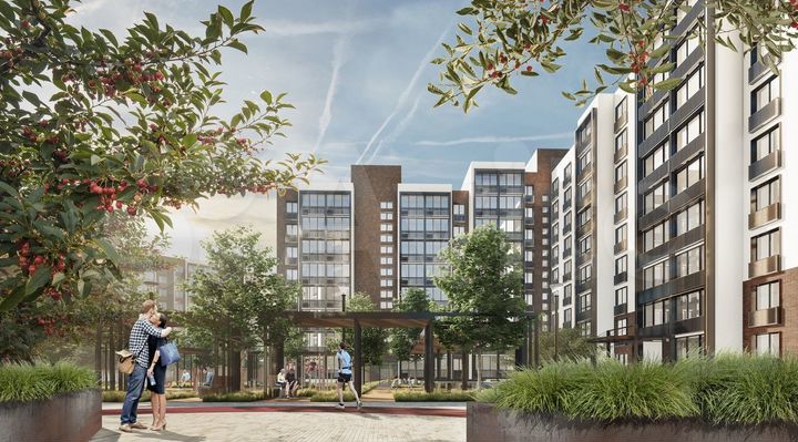 2-к. квартира, 68,7 м², 1/10 эт.