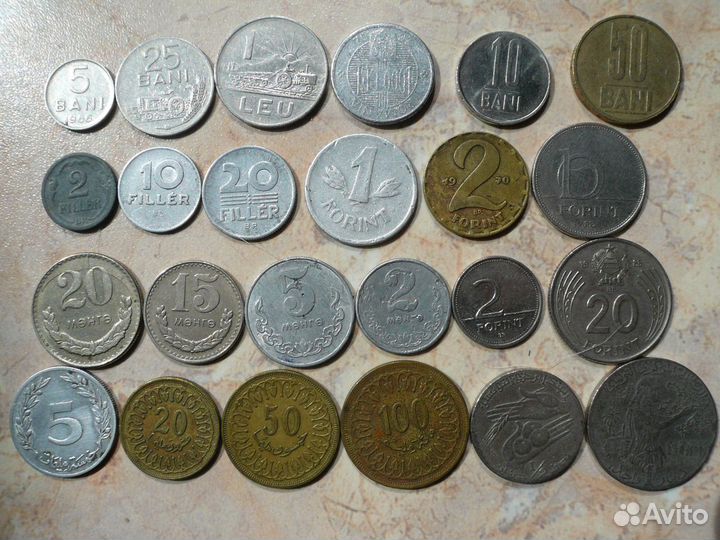 Монеты иностранные.обмен.продажа