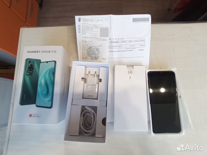 HUAWEI nova Y72, 8/128 ГБ